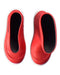 A Red Rain Boots from Meduse in size 4T for girl. (Back View)