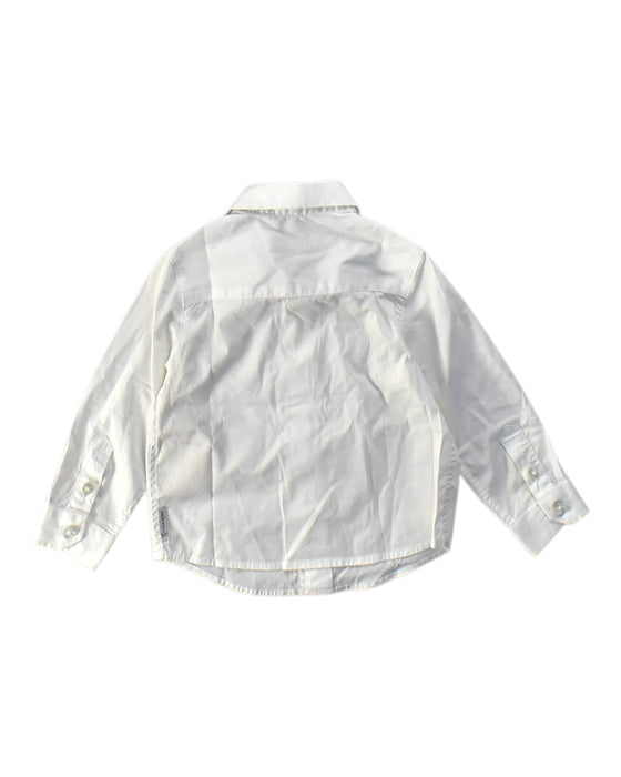 A White Long Sleeve Shirts from Armani Baby in size 6-12M for neutral. (Back View)
