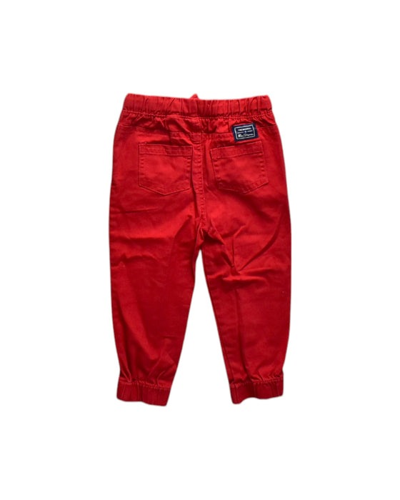 A Red Casual Pants from Ben Sherman in size 18-24M for boy. (Back View)