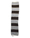 A Black Scarves from Chateau de Sable in size O/S for neutral. (Back View)