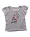A White Short Sleeve Tops from Pumpkin Patch in size 7Y for girl. (Front View)