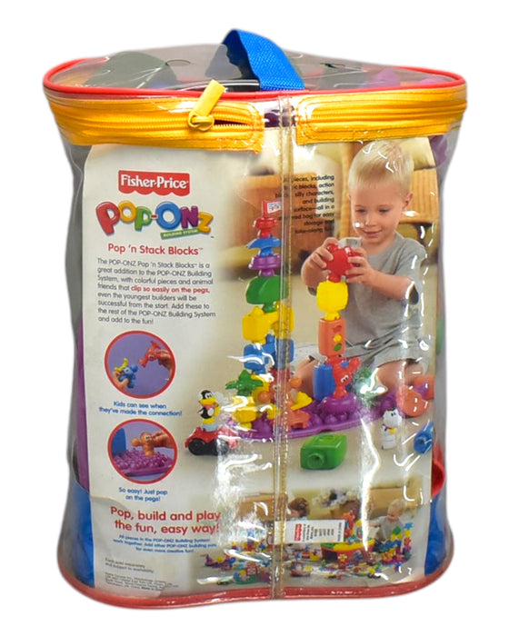 A Multicolour Lego & Building Blocks from Fisher Price in size 3T for neutral. (Back View)