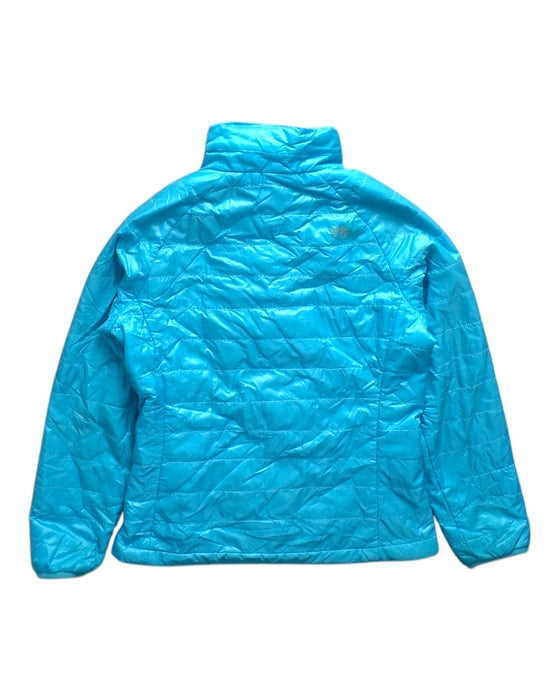 A Blue Lightweight Jackets from The North Face in size 7Y for boy. (Back View)