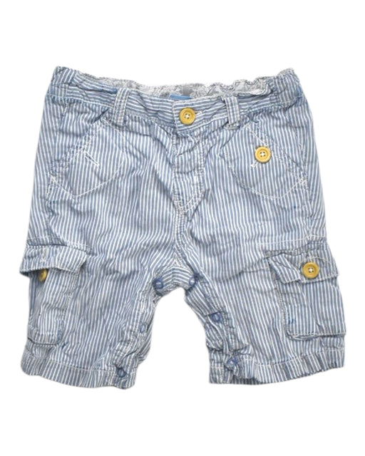 A Blue Shorts from John Lewis in size 6-12M for boy. (Front View)
