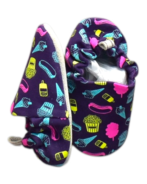 A Multicolour Slippers from Poco Nido in size 12-18M for neutral. (Front View)