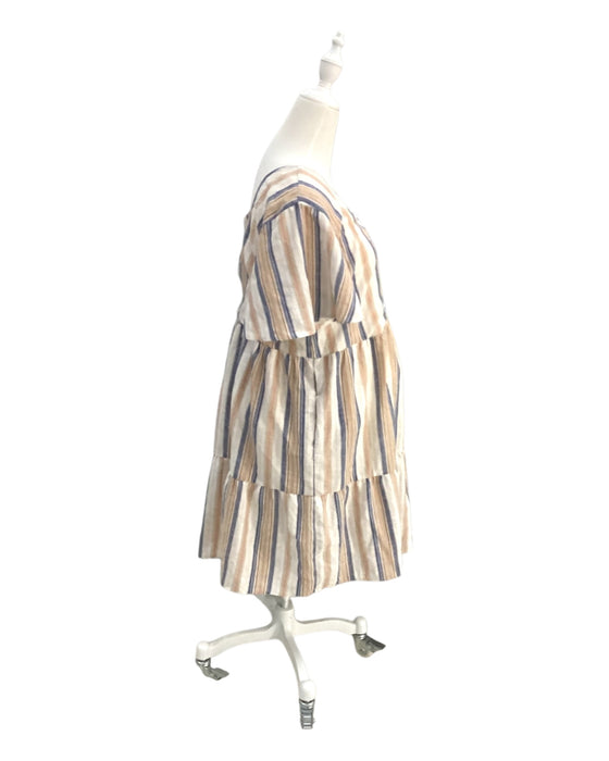 A Multicolour Short Sleeve Dresses from Jump Eat Cry in size Maternity-L for maternity. (Back View)