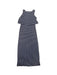 A White Sleeveless Dresses from Seraphine in size M for maternity. (Back View)