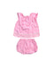A Pink Shorts Sets from Ralph Lauren in size 6-12M for girl. (Back View)