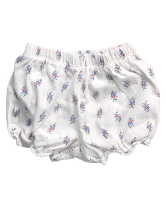A White Bloomers from Mothercare in size 0-3M for girl. (Back View)