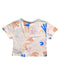 A Multicolour Short Sleeve T Shirts from Gingersnaps in size 6-12M for girl. (Back View)