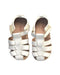 A White Sandals from Seed in size 4T for girl. (Back View)