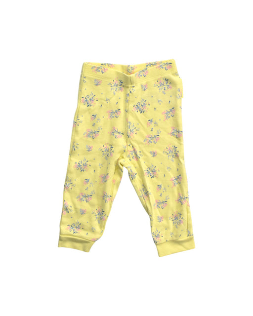 A Yellow Leggings from Mothercare in size 3-6M for girl. (Front View)