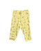 A Yellow Leggings from Mothercare in size 3-6M for girl. (Front View)