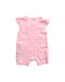 A Pink Short Sleeve Rompers from Mothercare in size 3-6M for girl. (Back View)