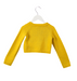 A Yellow Cardigans from Monnalisa in size 5T for girl. (Back View)