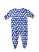 A Blue Onesies from Roberta Roller Rabbit in size 6-12M for boy. (Back View)