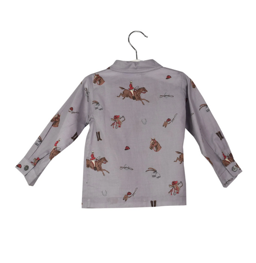 A Purple Shirts from Rachel Riley in size 3-6M for boy. (Front View)
