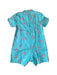 A Blue Short Sleeve Rompers from Elly in size 6-12M for boy. (Back View)