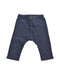 A Navy Sweatpants from Petit Bateau in size 6-12M for girl. (Front View)