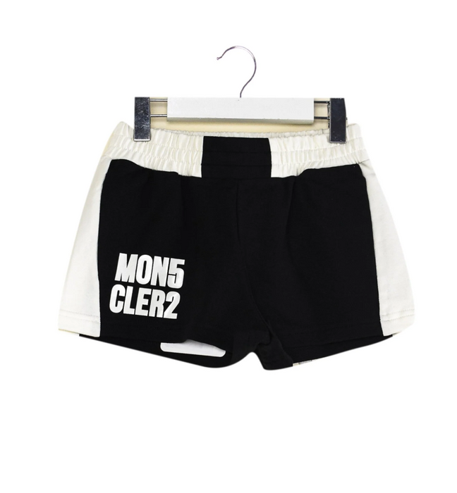 A Black Shorts from Moncler in size 12Y for boy. (Back View)