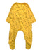 A Yellow Onesies from Mothercare in size 6-12M for boy. (Back View)