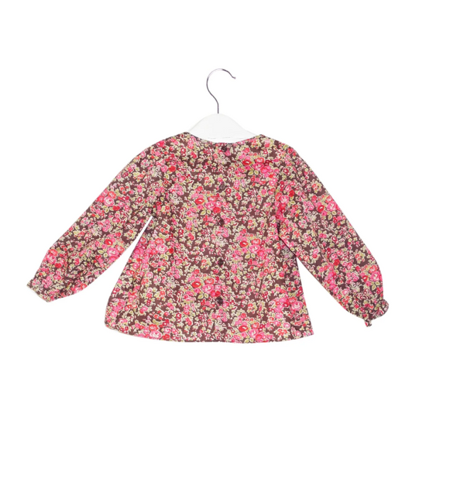 A Multicolour Long Sleeve Tops from Jacadi in size 6-12M for girl. (Back View)