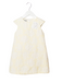 A White Short Sleeve Dresses from I Pinco Pallino in size 4T for girl. (Front View)