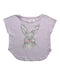 A Pink Short Sleeve T Shirts from Bonpoint in size 6T for girl. (Front View)