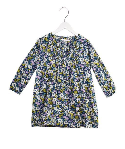 A Multicolour Long Sleeve Dresses from Little Mercerie in size 2T for girl. (Front View)