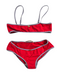 A Grey Bikinis from Bonpoint in size 4T for girl. (Front View)
