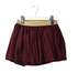 A Red Short Skirts from Petit Bateau in size 3T for girl. (Front View)