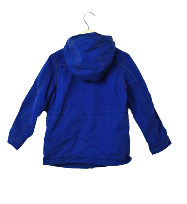 A Blue Lightweight Jackets from Catimini in size 3T for boy. (Back View)