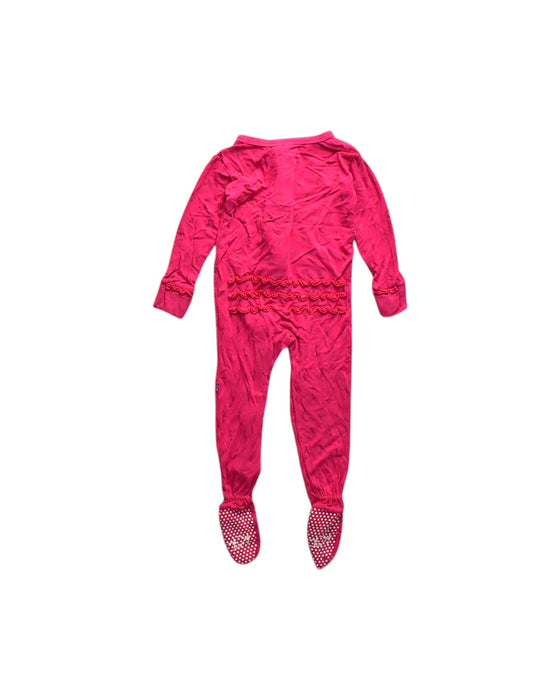 A Pink Onesies from KicKee Pants in size 12-18M for neutral. (Back View)