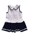 A Pink Sleeveless Dresses from Jacadi in size 18-24M for girl. (Front View)