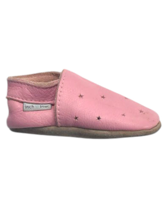A Pink Slippers from Inch Blue in size 12-18M for girl. (Front View)
