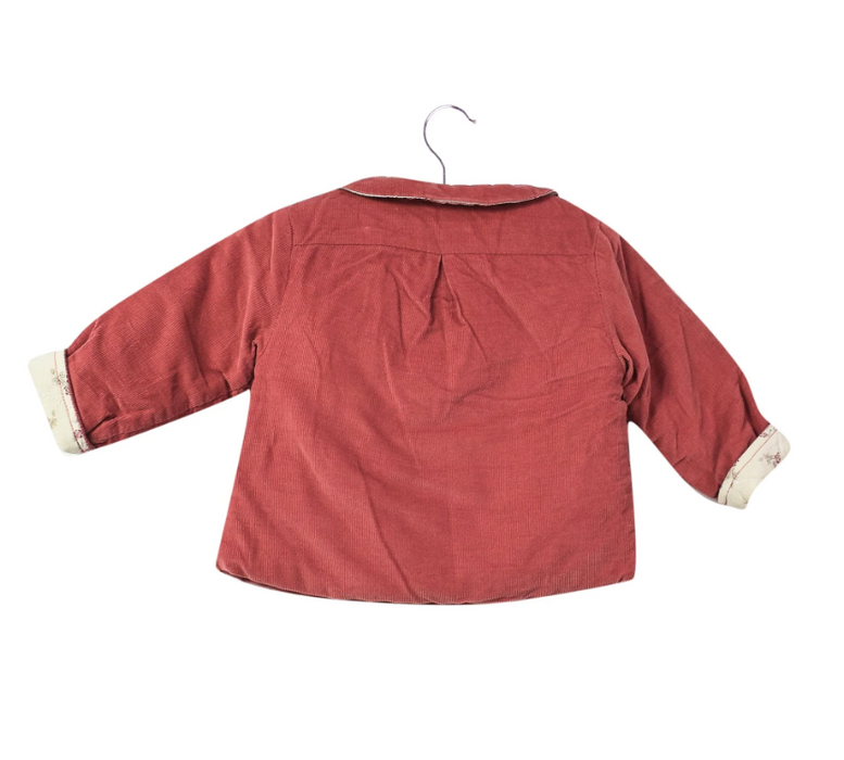 A Pink Lightweight Jackets from CdeC in size 3-6M for girl. (Back View)