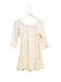 A White Long Sleeve Dresses from Zef in size 6T for girl. (Front View)