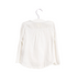 A White Long Sleeve Tops from Hartford in size 2T for girl. (Back View)