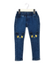 A Blue Jeans from Seed in size 2T for boy. (Front View)