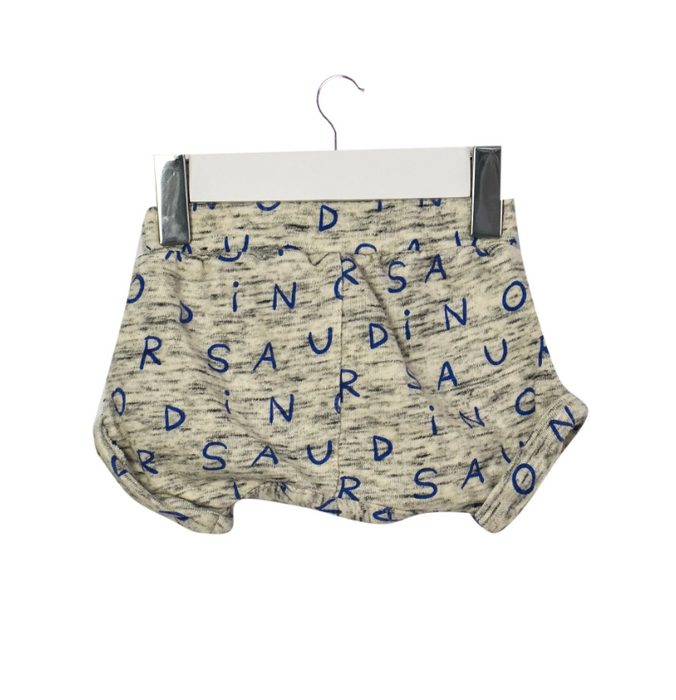 A Grey Shorts from Seed in size 0-3M for boy. (Back View)