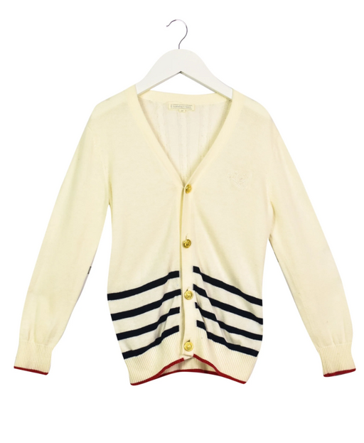 A Beige Cardigans from Nicholas & Bears in size 4T for girl. (Front View)