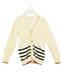 A Beige Cardigans from Nicholas & Bears in size 4T for girl. (Front View)