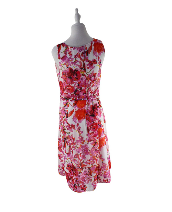 A Pink Sleeveless Dresses from Seraphine in size S for girl. (Back View)