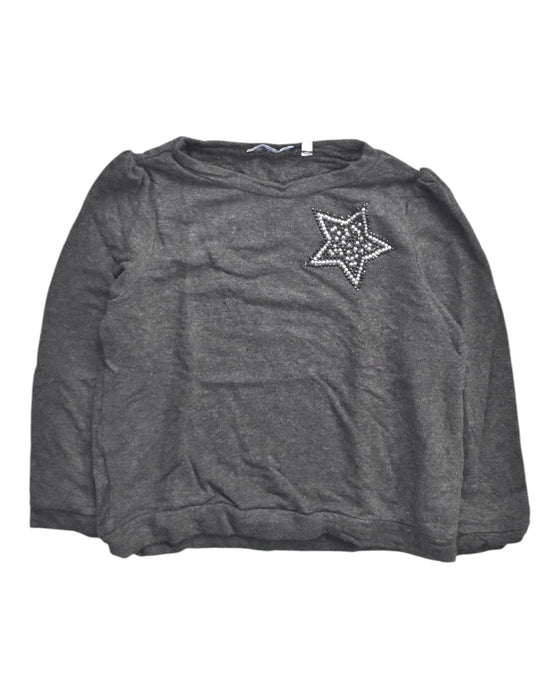 A Grey Long Sleeve Tops from Original Marines in size 4T for neutral. (Front View)