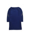 A Navy Long Sleeve Dresses from Excuse My French in size 2T for girl. (Back View)