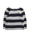 A Navy Long Sleeve T Shirts from Seed in size 4T for girl. (Back View)