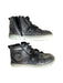 A Silver Sneakers from Primigi in size 12-18M for girl. (Back View)
