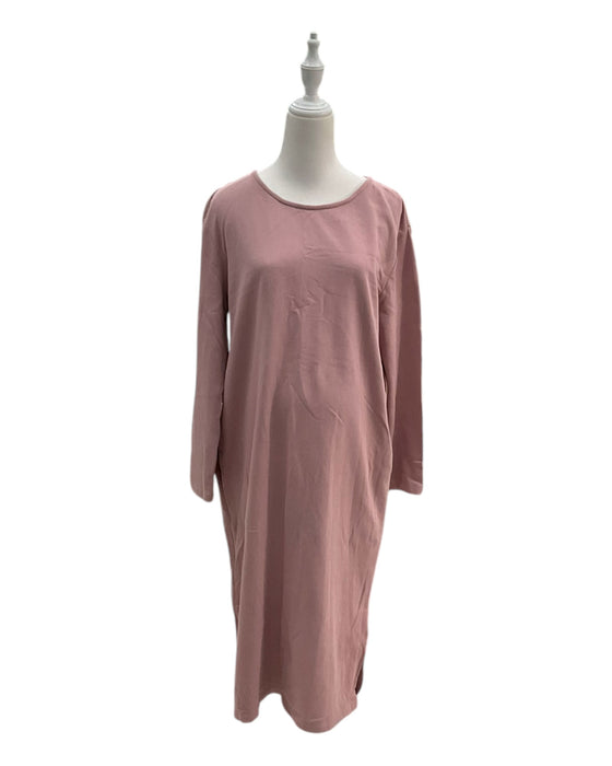 A Pink Long Sleeve Dresses from Konny in size Maternity-M for maternity. (Front View)