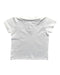 A White Short Sleeve Polos from Seed in size 6T for neutral. (Back View)