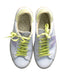 A White Sneakers from Victoria in size 11Y for girl. (Back View)